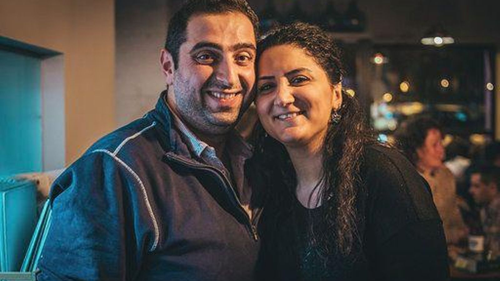 Hiba i Nazir, els propietaris del restaurant El Miracle de València
