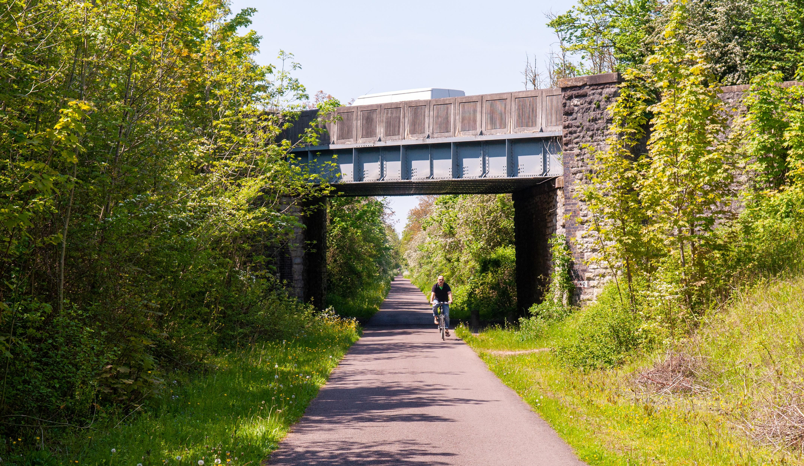 La ruta pel carril bici des de Bristol fins a Bath és idònia per als ciclistes