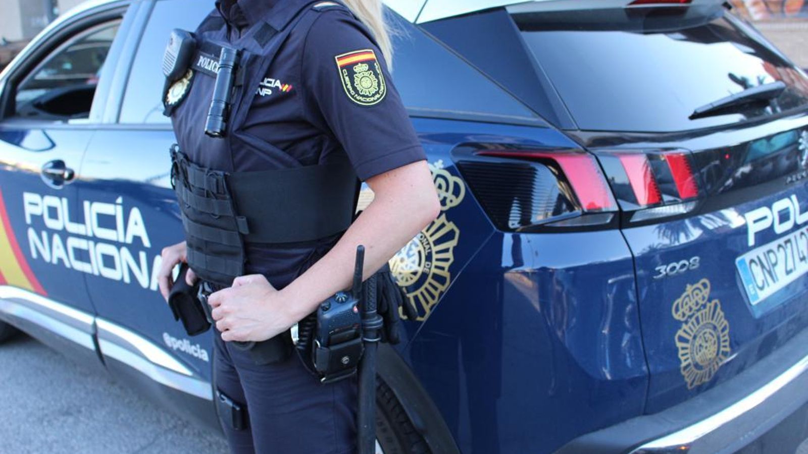 Imatge d'arxiu d'una agent de la Policia Nacional