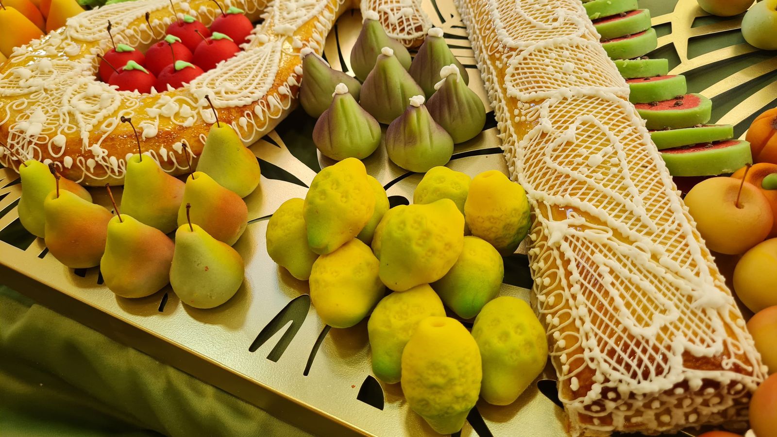 Mocadorà que ha presentat el forn Galán d'Albal al concurs del gremi de forners de València i que ha obtés el segon premi