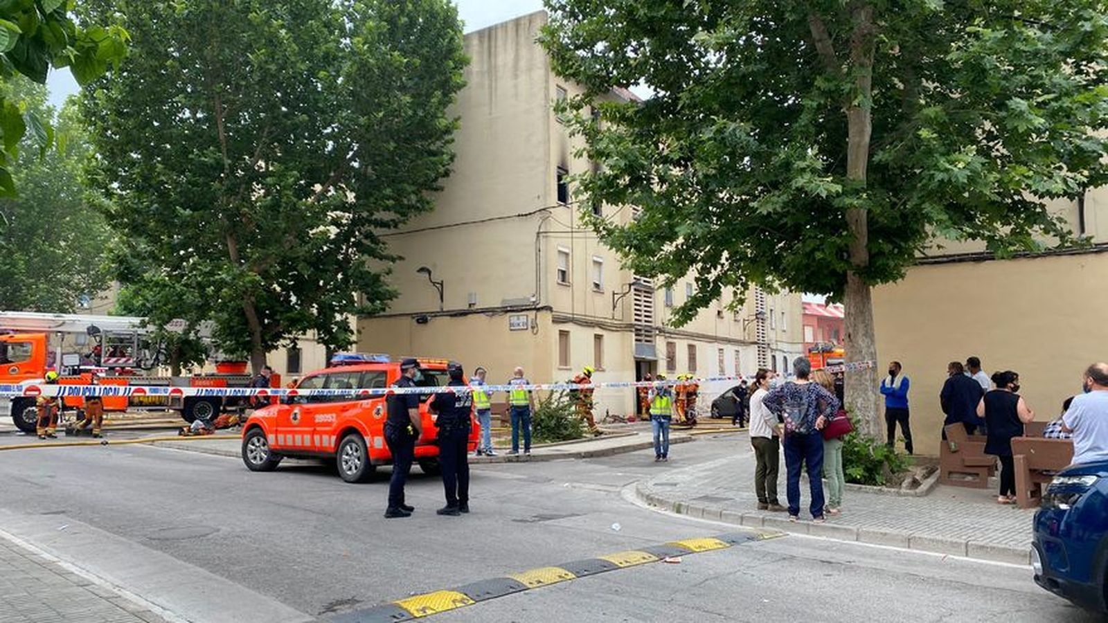Incendi vivenda Algemesí