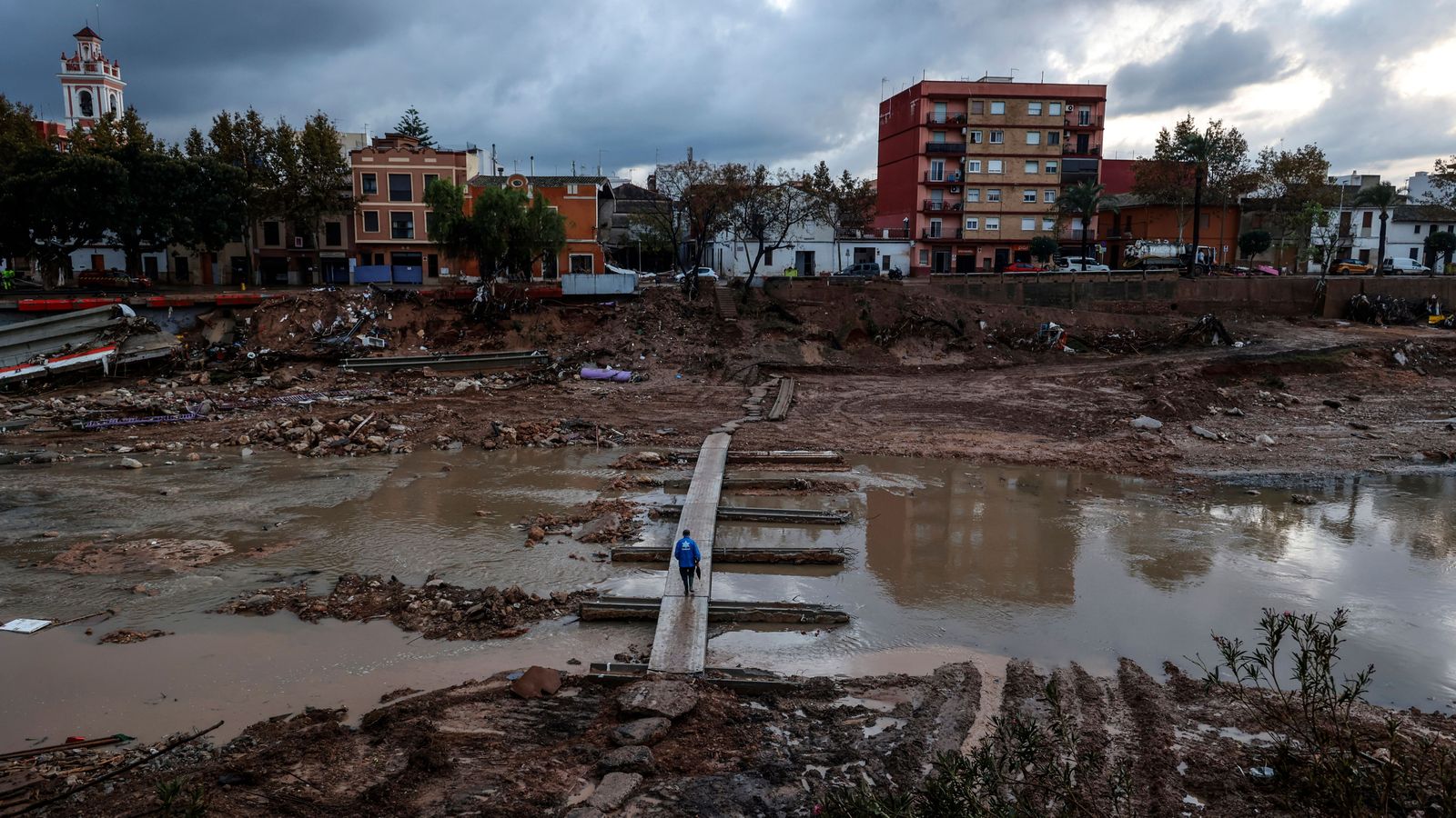 Imatge d'arxiu dels el 13 de novembre de 2024 dels danys ocasionats per la dana a Picanya