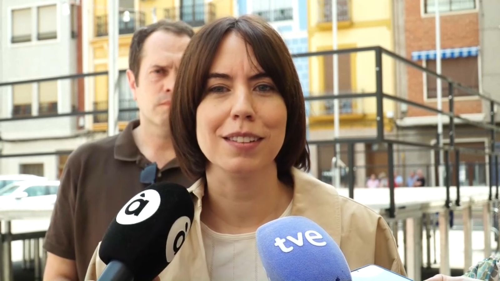 Declaracions de la ministra de Ciència, Diana Morant, en un acte a Xest