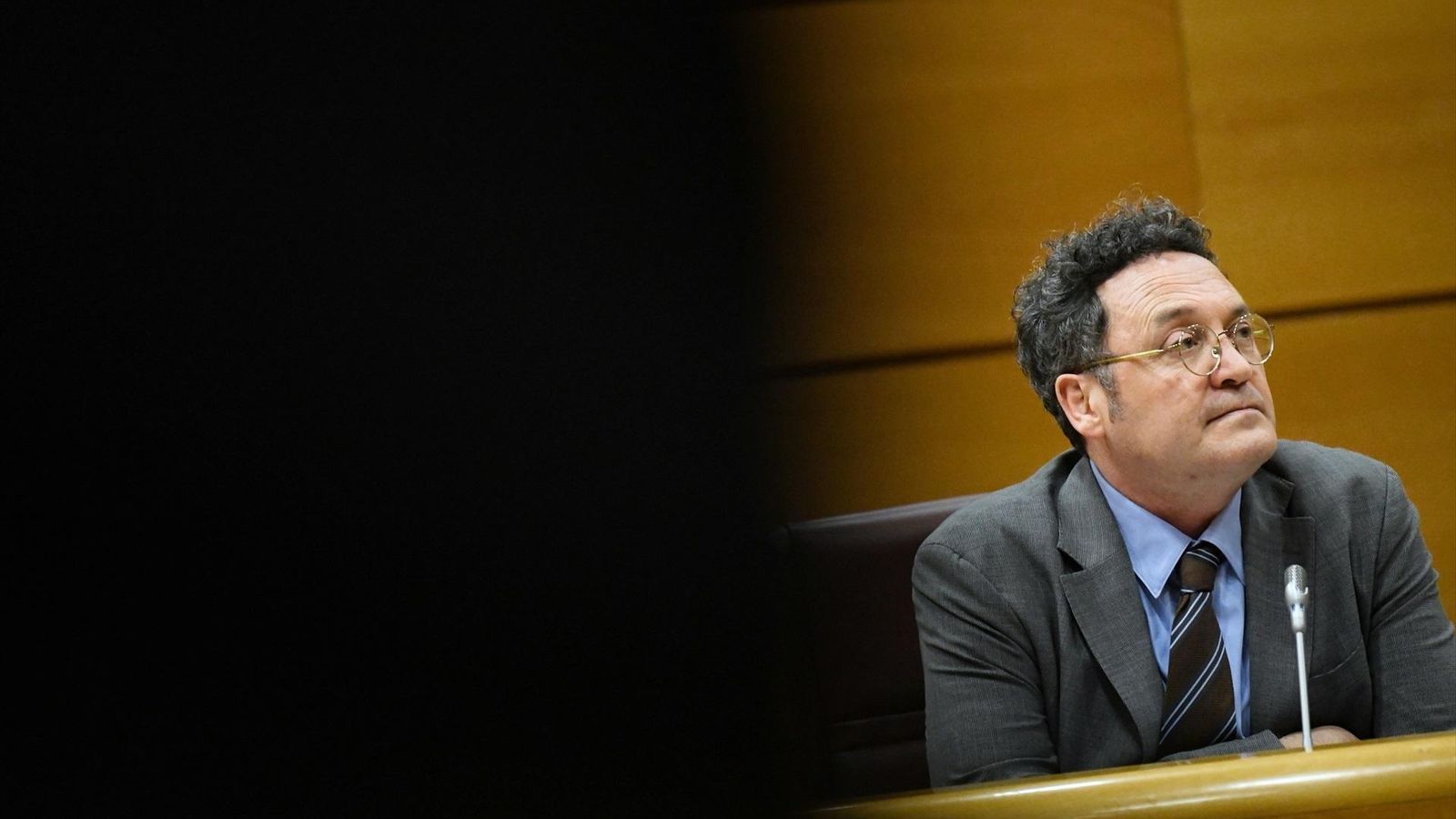 El fiscal general de l'Estat en una compareixença a la comissió de Justícia del Senat