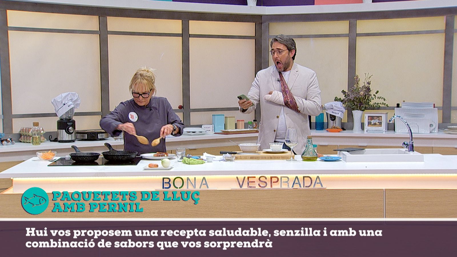 29.04.2021 | Preparem paquetets de lluç amb pernil