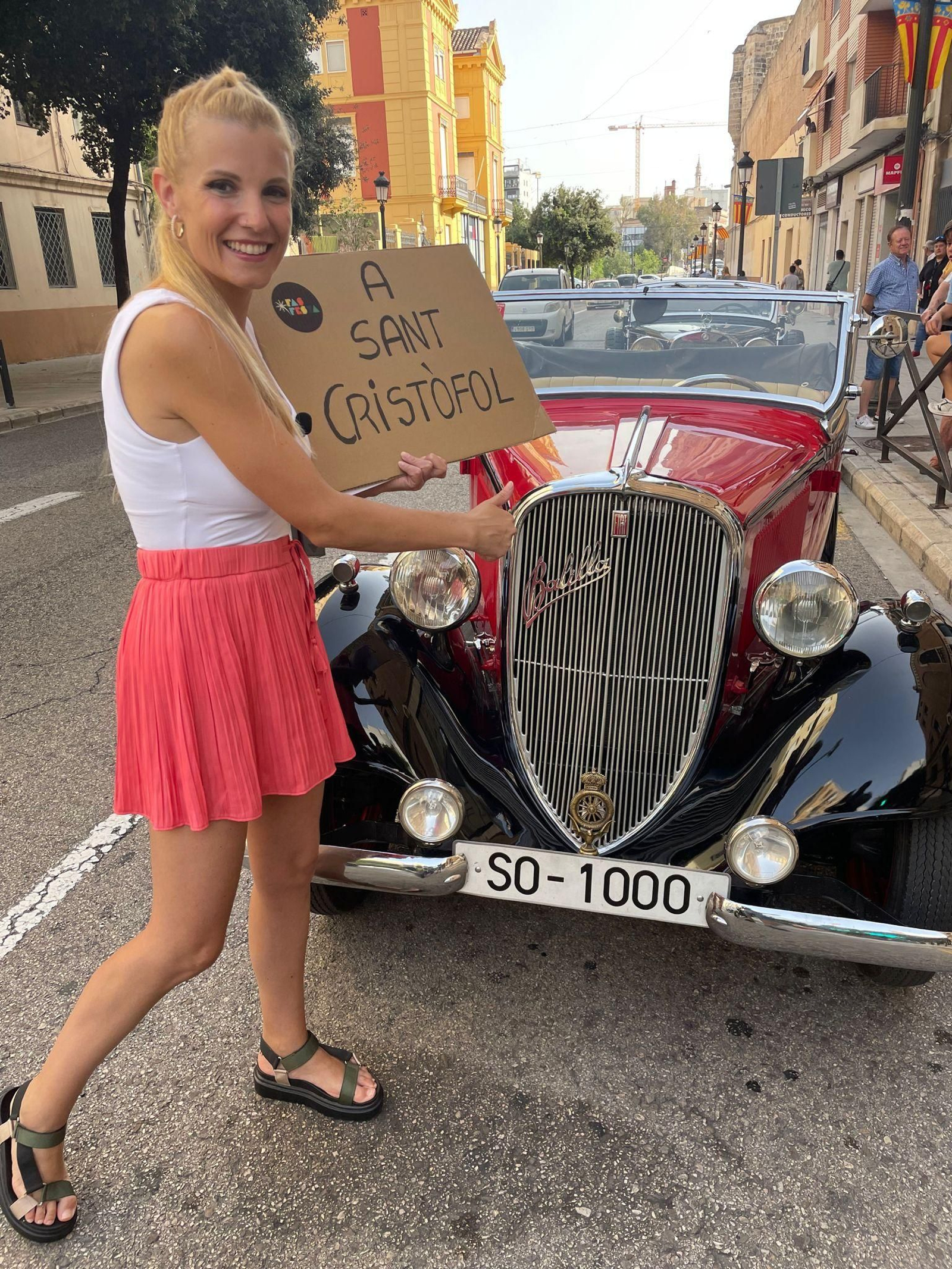 Rosa Porta celebrant sant Cristòfol