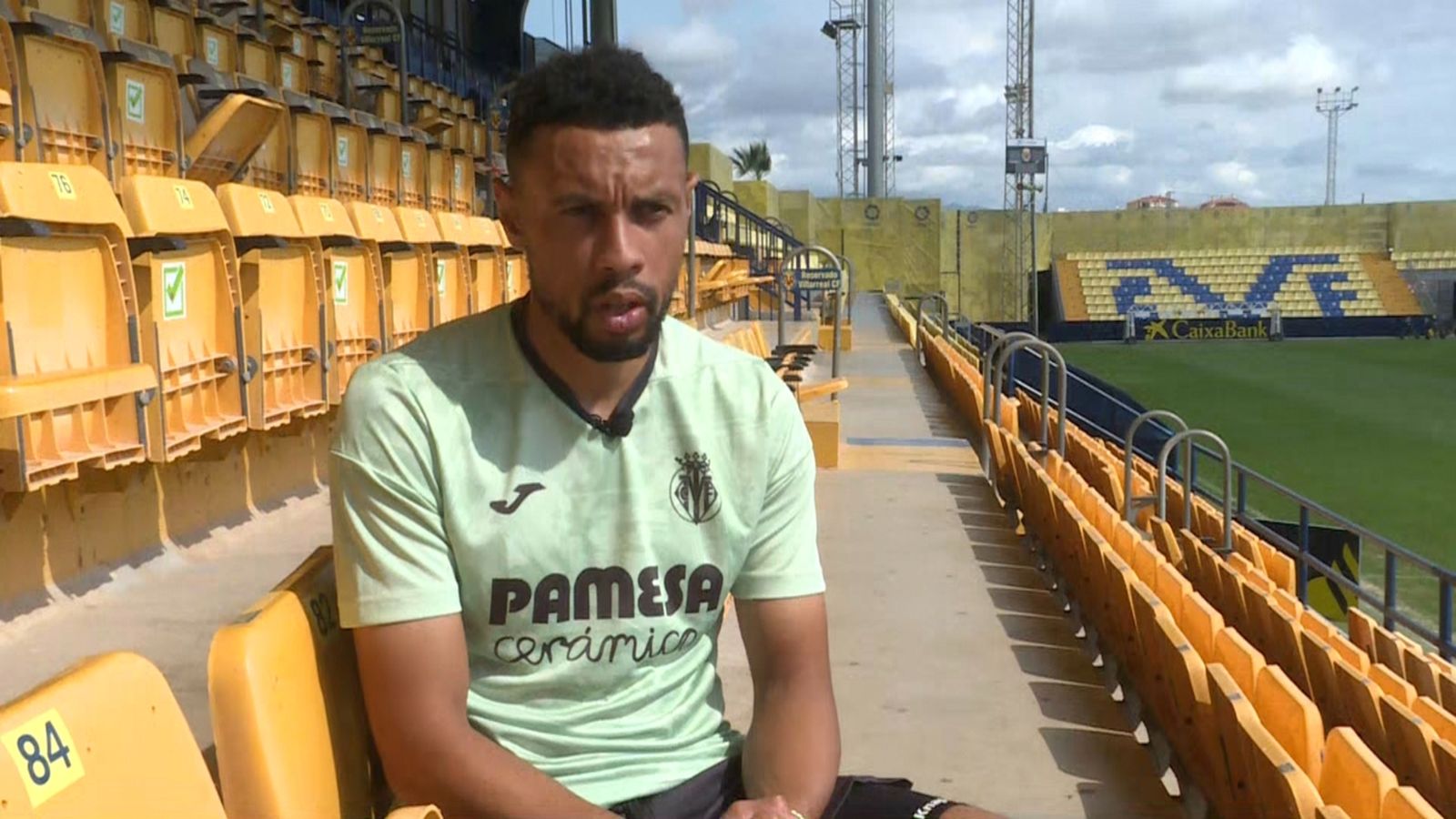 Entrevista al jugador del Vila-real, Francis Coquelin