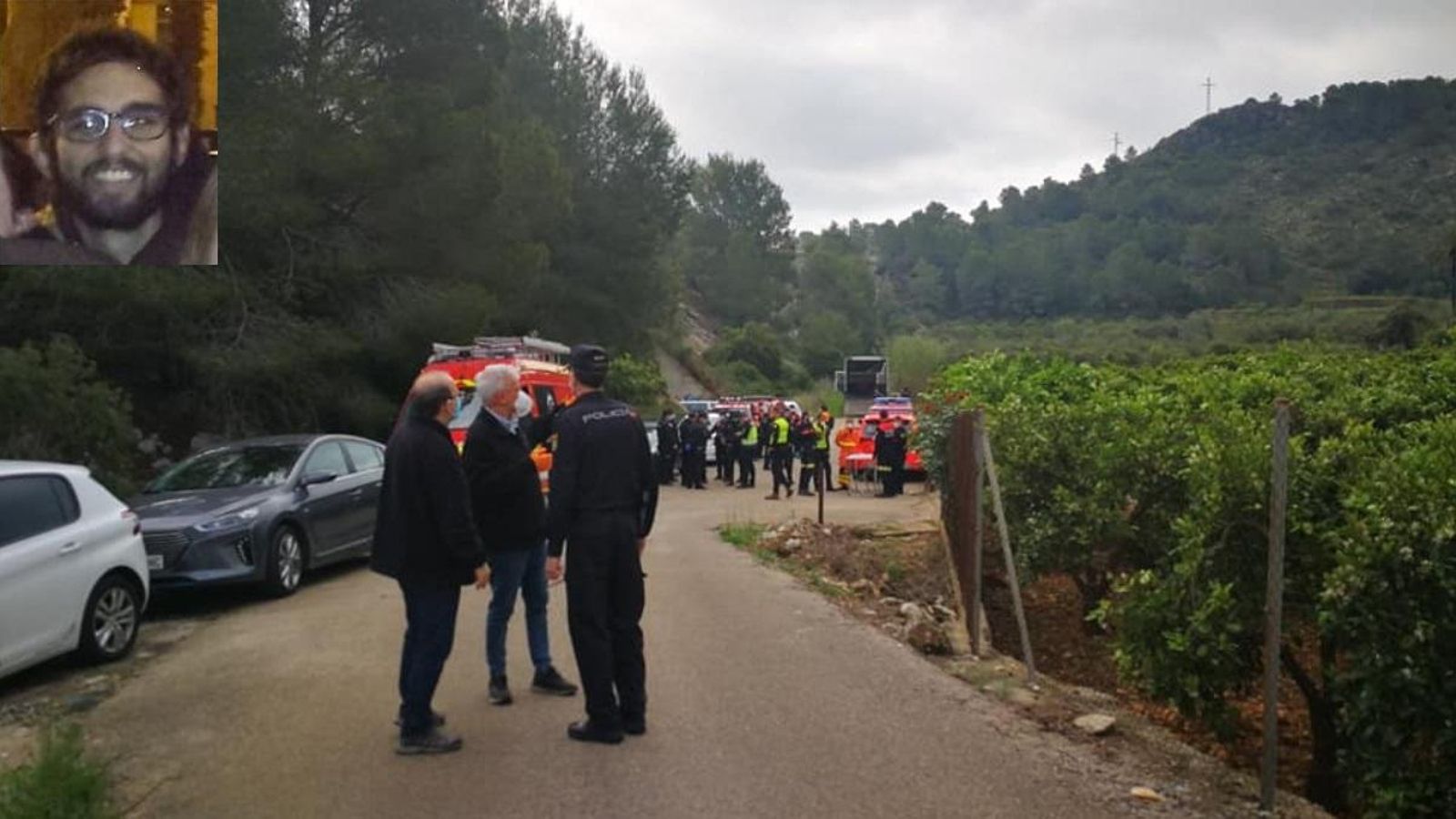 Imatge d'arxiu dels treballs de recerca d'Andreu Carreres