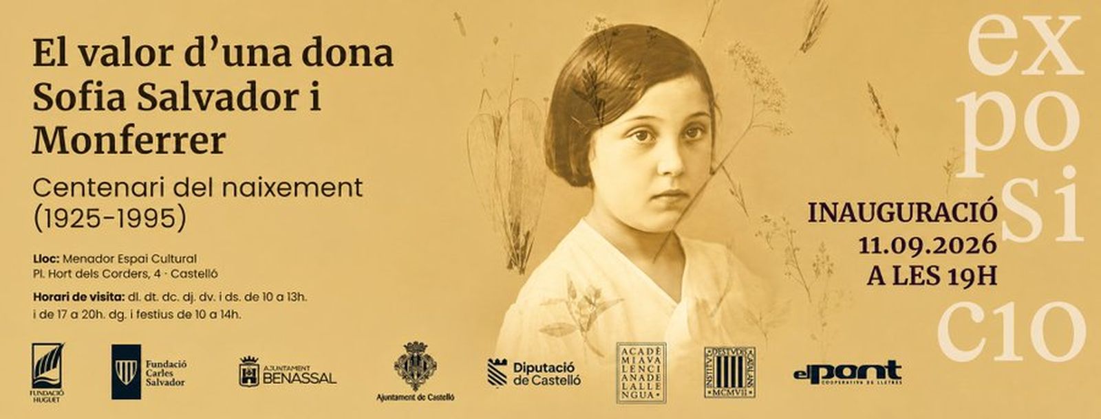 Actes d'homenatge a Sofia Salvador i Monferrer
