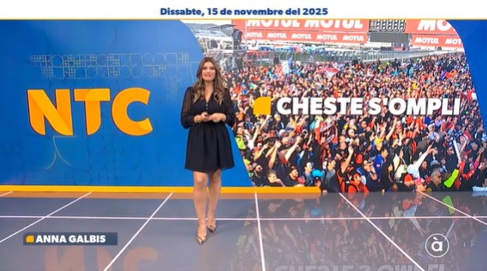 Anna Galbis presenta NTC cap de setmana