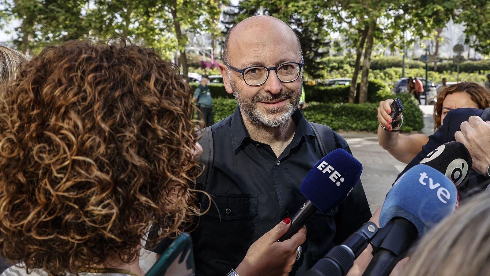 El germà de l'expresident de la Generalitat, Francis Puig, en una compareixença judicial