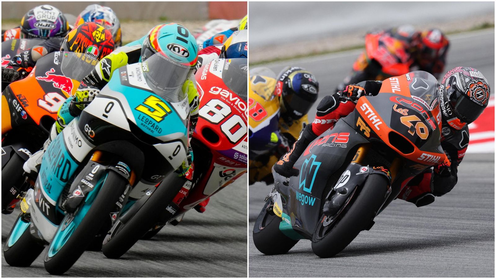 Masià i Canet, durant la carrera