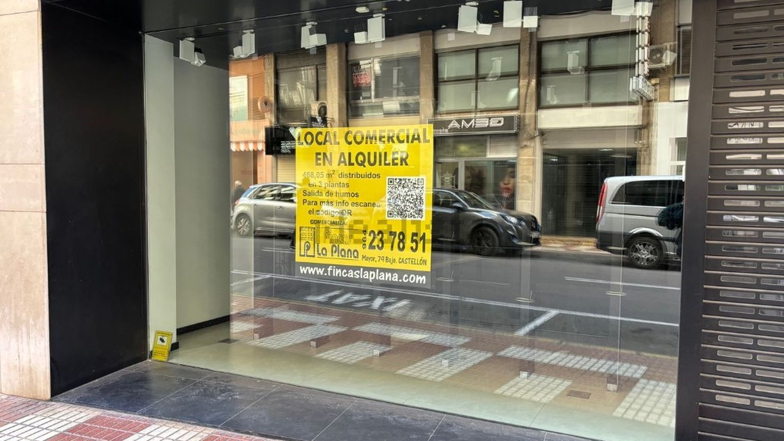 Local per a llogar en un negoci que ha tancat a Castelló