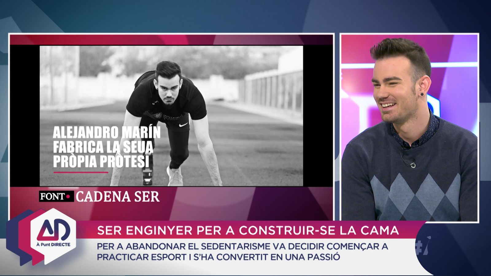 Alejandro Marín, atleta paralímpic