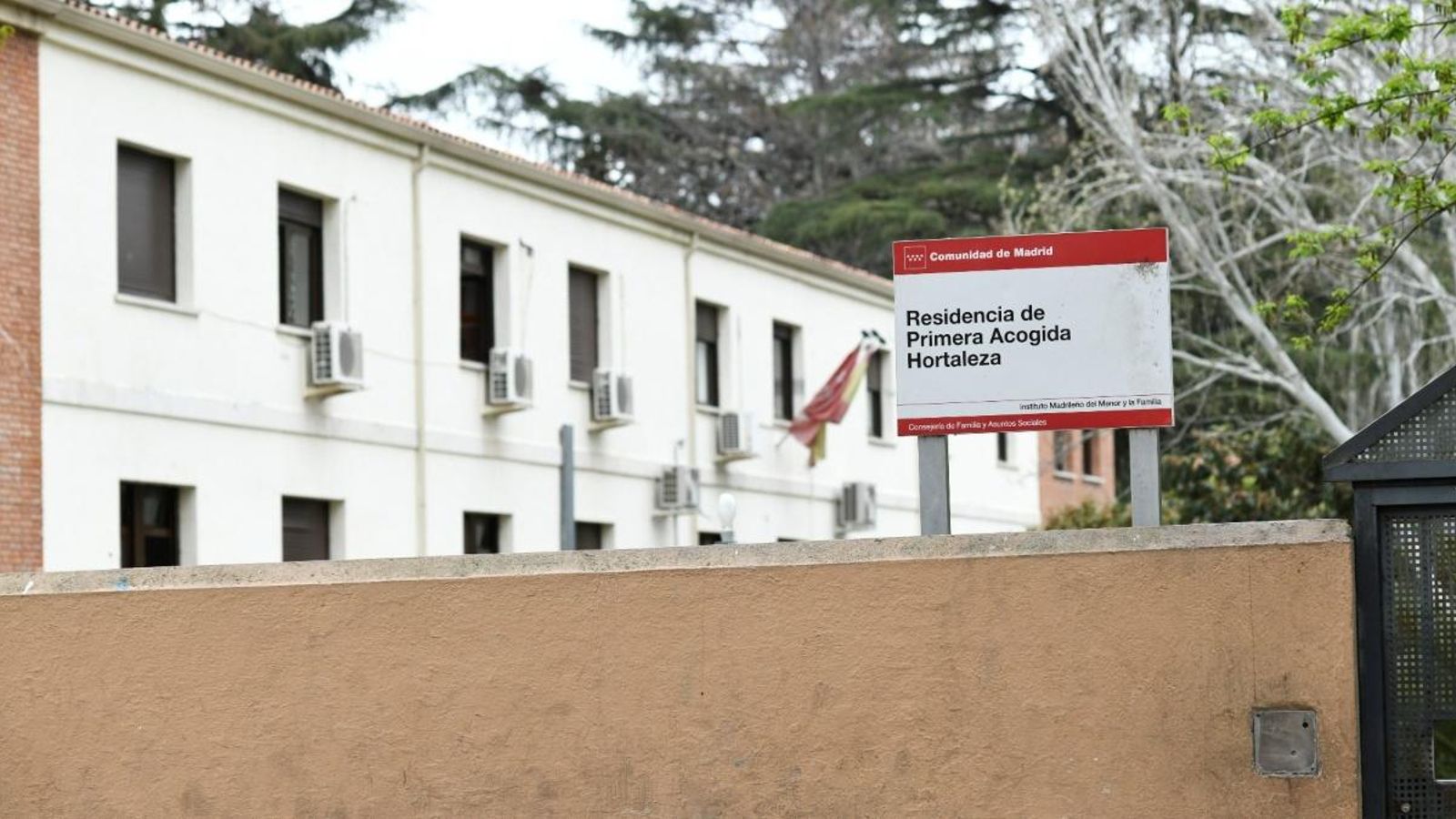 El centre de menors del barri madrileny d'Hortaleza en una imatge d'arxiu